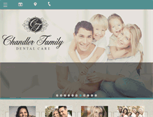 Tablet Screenshot of chandlerfamilydentalcare.com